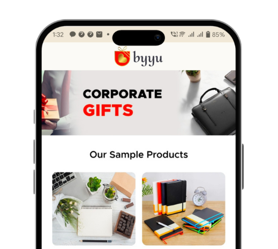 byyu App Interface